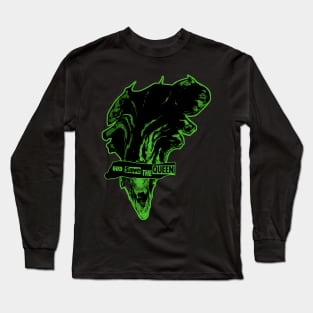 God save us from this queen - Green Long Sleeve T-Shirt